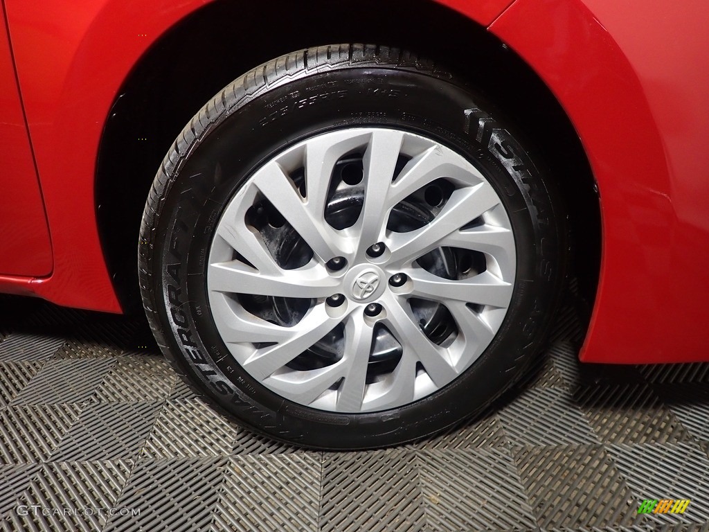2019 Corolla LE - Barcelona Red Metallic / Black photo #37
