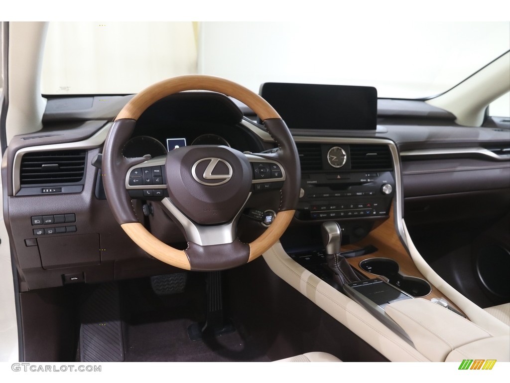 2020 Lexus RX 350 AWD Parchment Dashboard Photo #145950968