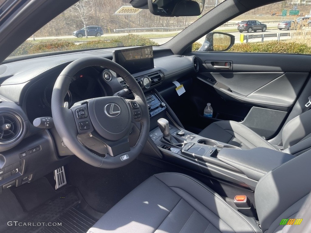 2023 IS 350 F Sport AWD - Caviar / Black photo #2
