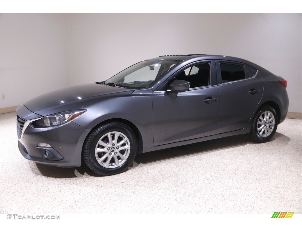 Meteor Gray Mica 2016 Mazda MAZDA3 i Touring 4 Door Exterior Photo #145951517