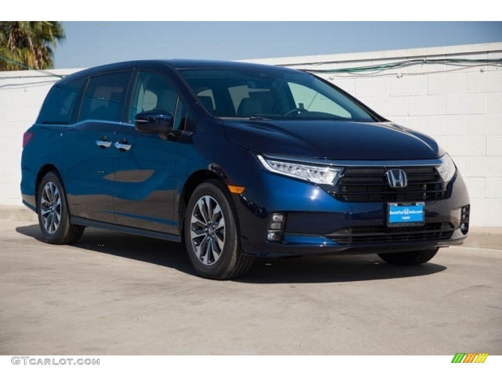 2023 Odyssey EX-L - Obsidian Blue Pearl / Gray photo #1
