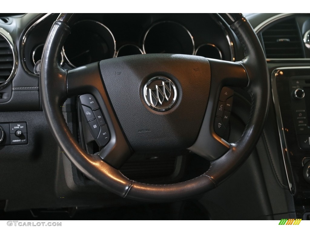 2017 Enclave Leather - Iridium Metallic / Ebony/Ebony photo #7