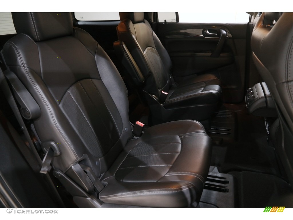 2017 Enclave Leather - Iridium Metallic / Ebony/Ebony photo #16