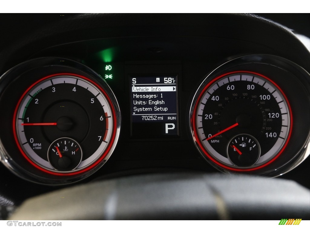 2012 Durango R/T AWD - Brilliant Black Crystal Pearl / Black photo #8