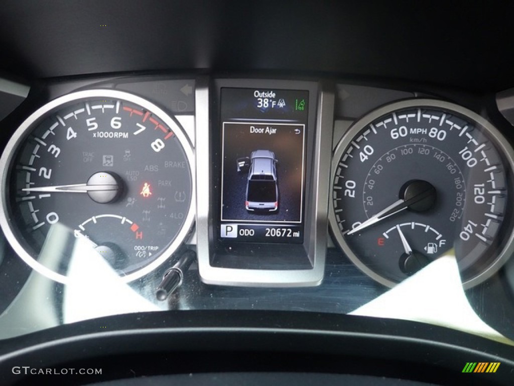 2021 Toyota Tacoma SR5 Double Cab 4x4 Gauges Photos