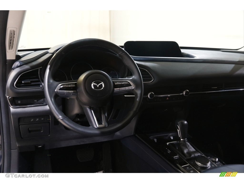2020 CX-30 Preferred AWD - Deep Crystal Blue Mica / Black photo #6