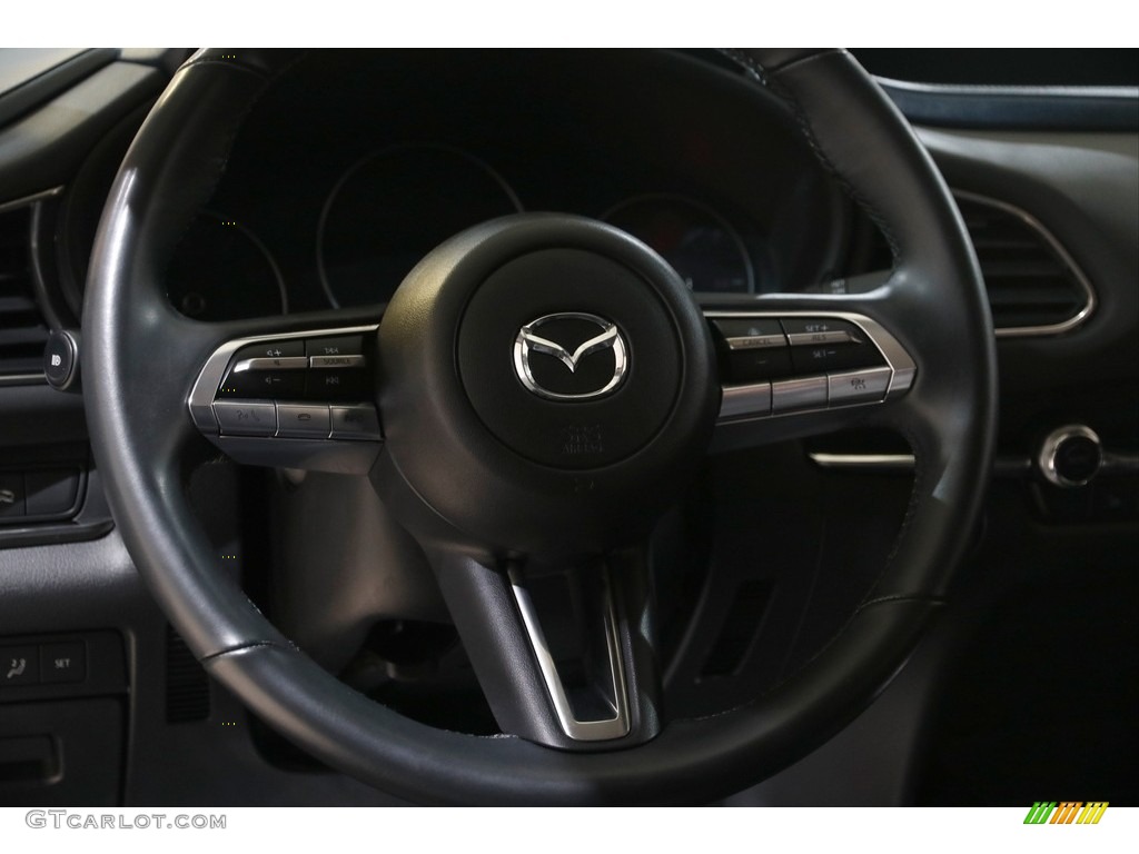 2020 CX-30 Preferred AWD - Deep Crystal Blue Mica / Black photo #7
