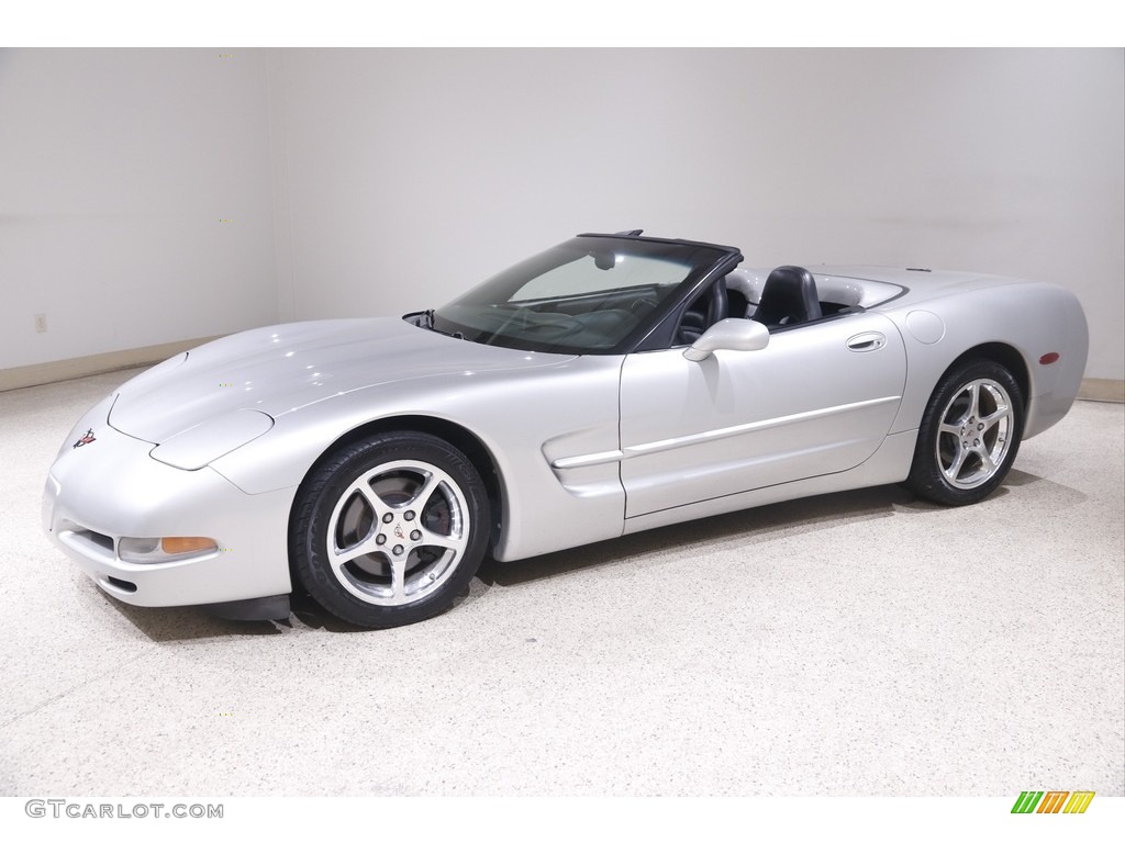 Quicksilver Metallic 2001 Chevrolet Corvette Convertible Exterior Photo #145952957