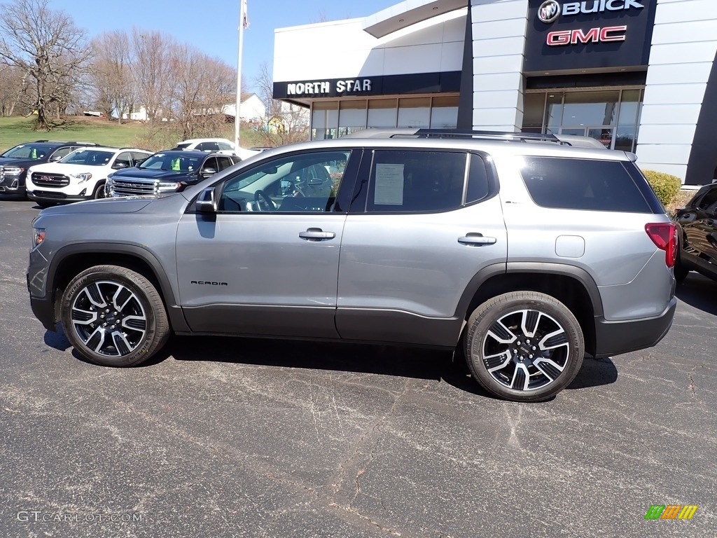 2021 Acadia SLE AWD - Satin Steel Metallic / Jet Black photo #2