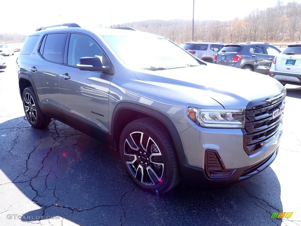 2021 Acadia SLE AWD - Satin Steel Metallic / Jet Black photo #9