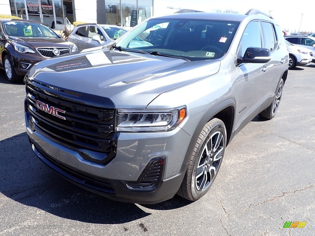 2021 Acadia SLE AWD - Satin Steel Metallic / Jet Black photo #12