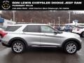 2020 Iconic Silver Metallic Ford Explorer XLT 4WD  photo #1
