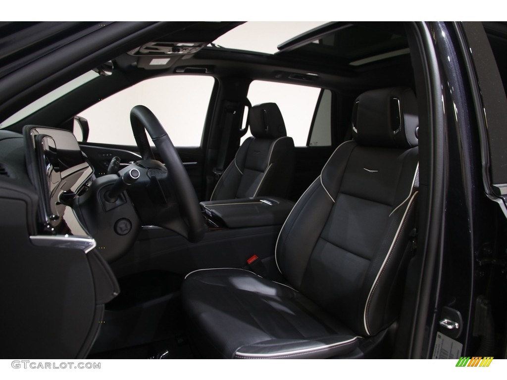 Jet Black Interior 2023 Cadillac Escalade Premium Luxury AWD Photo #145953620