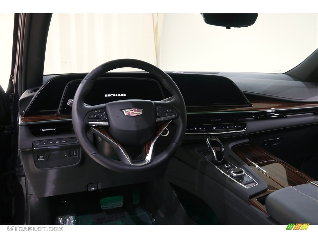 2023 Cadillac Escalade Premium Luxury AWD Jet Black Dashboard Photo #145953635