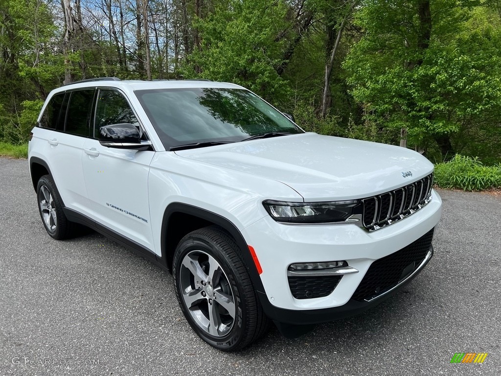 Bright White 2023 Jeep Grand Cherokee 4XE Exterior Photo #145953872