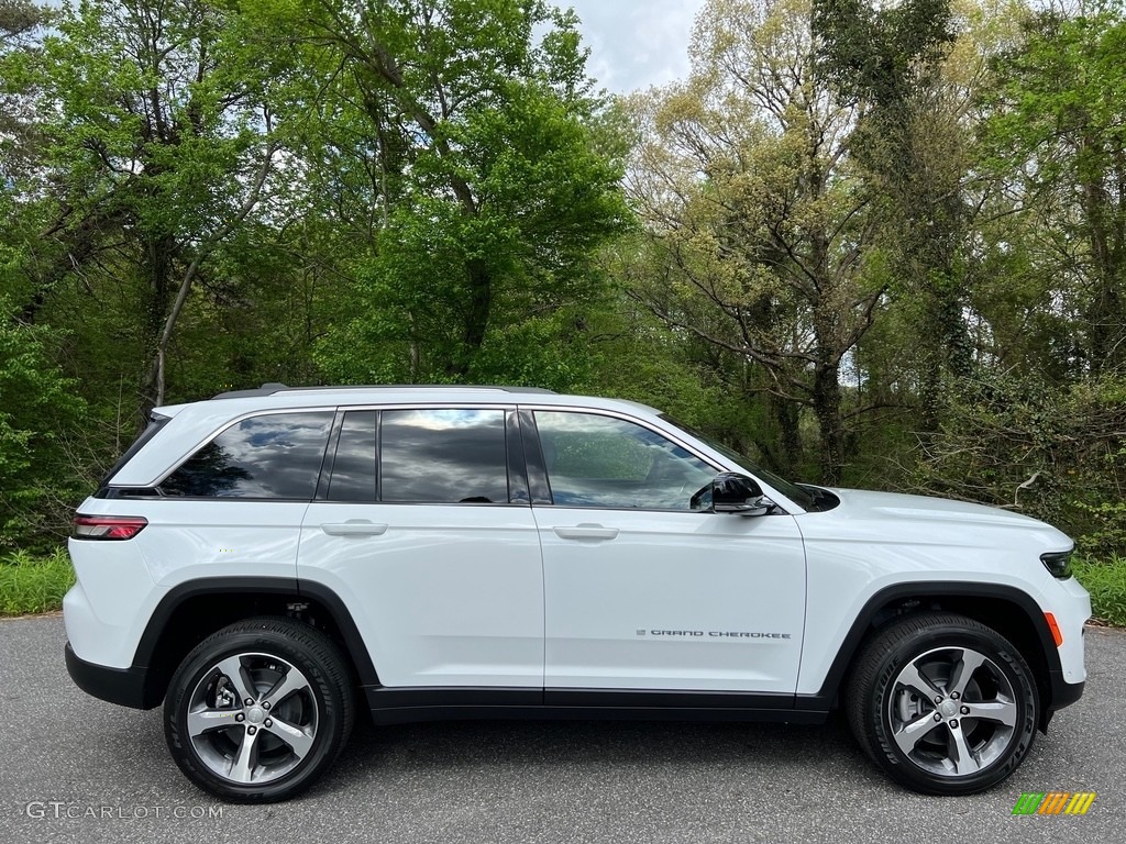 Bright White 2023 Jeep Grand Cherokee 4XE Exterior Photo #145953896