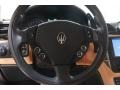 Beige 2009 Maserati GranTurismo S Steering Wheel