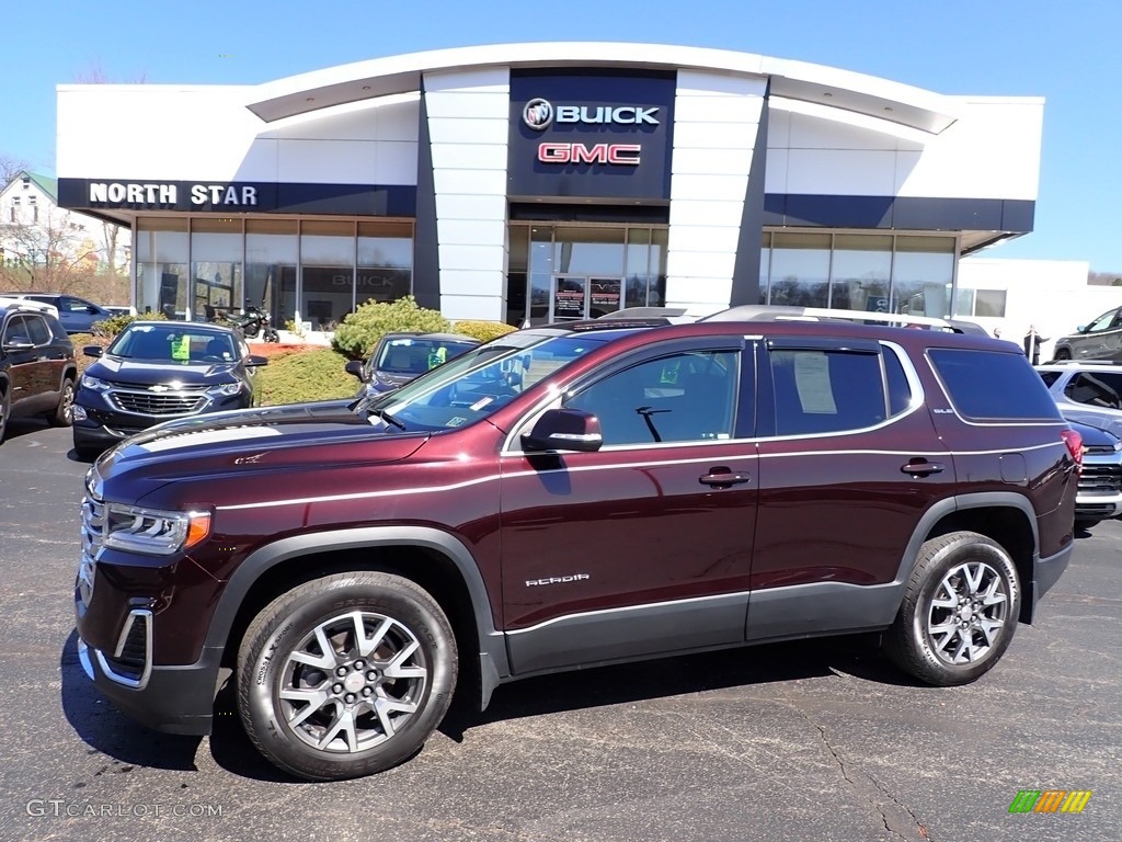 2020 Acadia SLE AWD - Red Mahogany Metallic / Jet Black photo #1