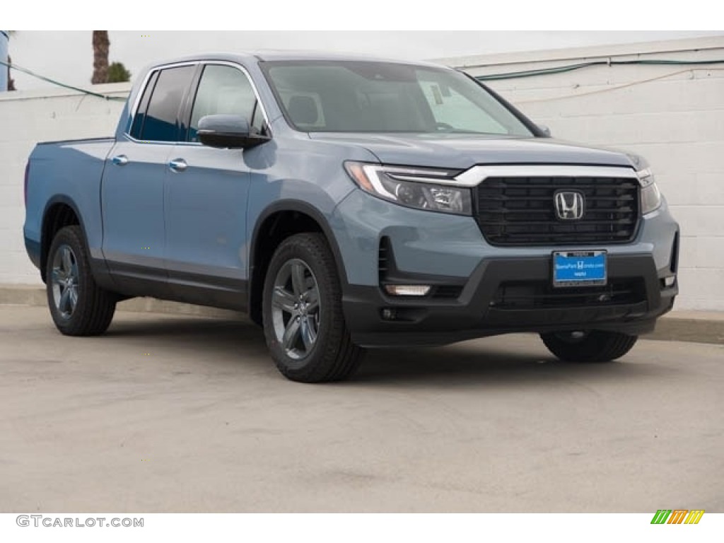 Sonic Gray Pearl 2023 Honda Ridgeline RTL-E AWD Exterior Photo #145954289