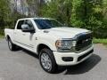 Pearl White 2023 Ram 2500 Limited Crew Cab 4x4 Exterior