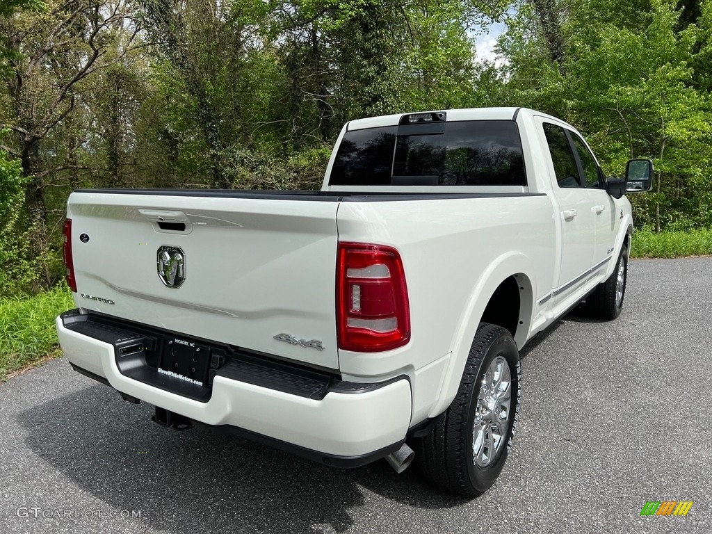2023 2500 Limited Crew Cab 4x4 - Pearl White / Black photo #6