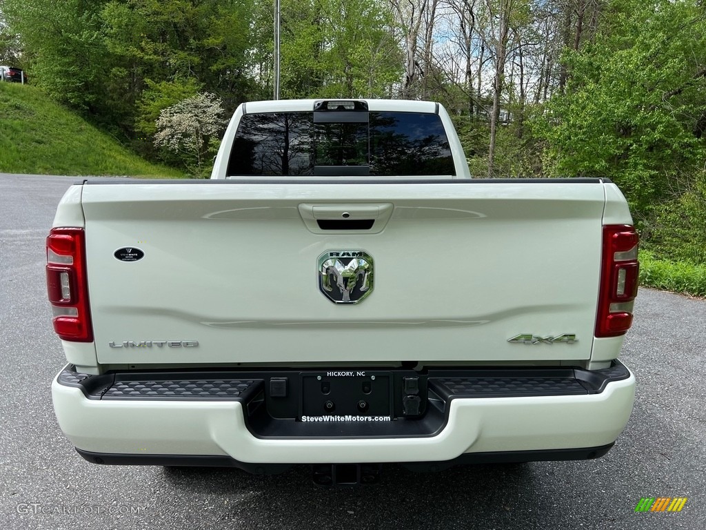 2023 2500 Limited Crew Cab 4x4 - Pearl White / Black photo #7