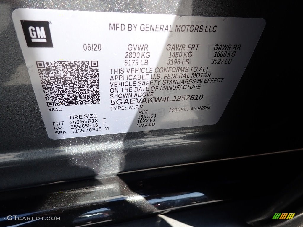 2020 Enclave Essence AWD - Satin Steel Metallic / Dark Galvinized/Ebony photo #30