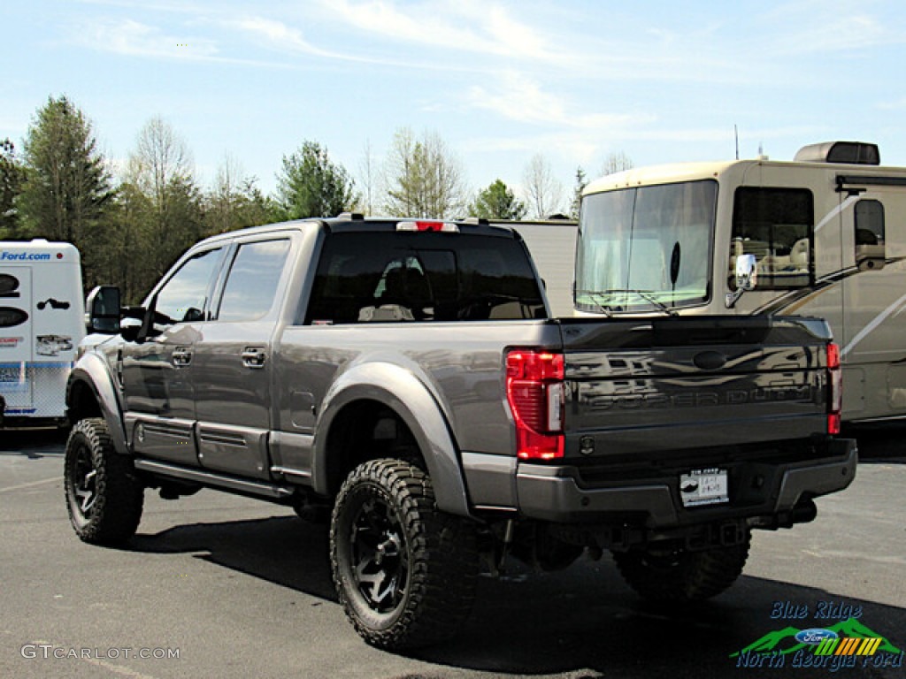 2022 F250 Super Duty Lariat Tuscany Black Ops Crew Cab 4x4 - Carbonized Gray / Black Onyx photo #3