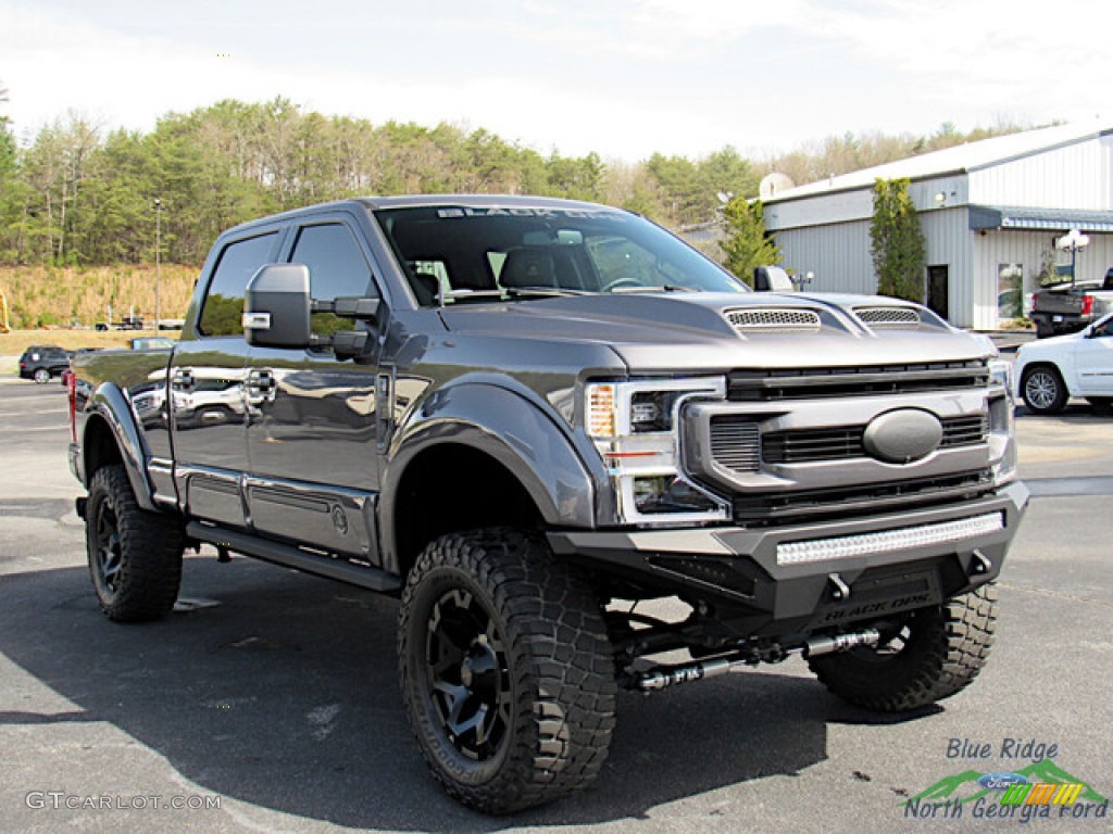 2022 F250 Super Duty Lariat Tuscany Black Ops Crew Cab 4x4 - Carbonized Gray / Black Onyx photo #7