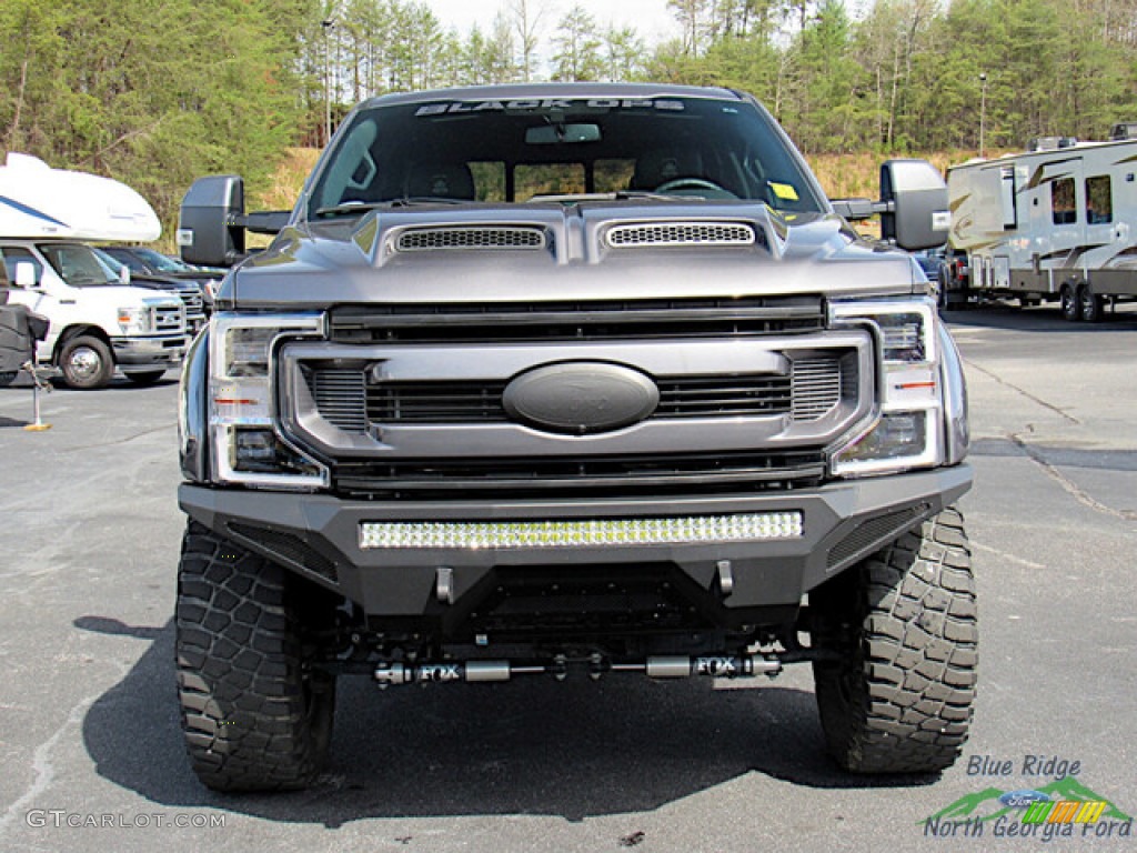 2022 F250 Super Duty Lariat Tuscany Black Ops Crew Cab 4x4 - Carbonized Gray / Black Onyx photo #8