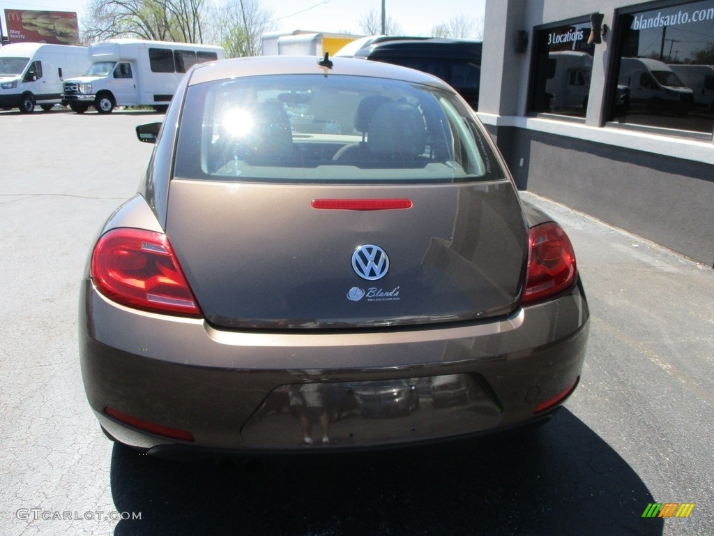 2013 Beetle 2.5L - Toffee Brown Metallic / Beige photo #22