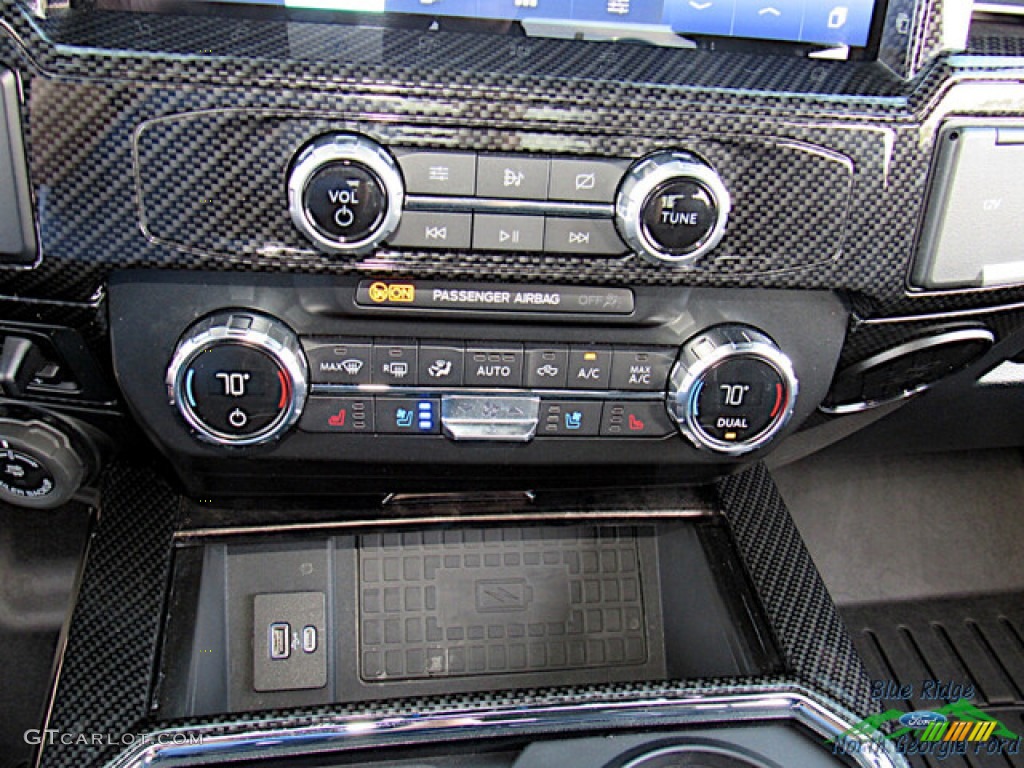 2022 F250 Super Duty Lariat Tuscany Black Ops Crew Cab 4x4 - Carbonized Gray / Black Onyx photo #25