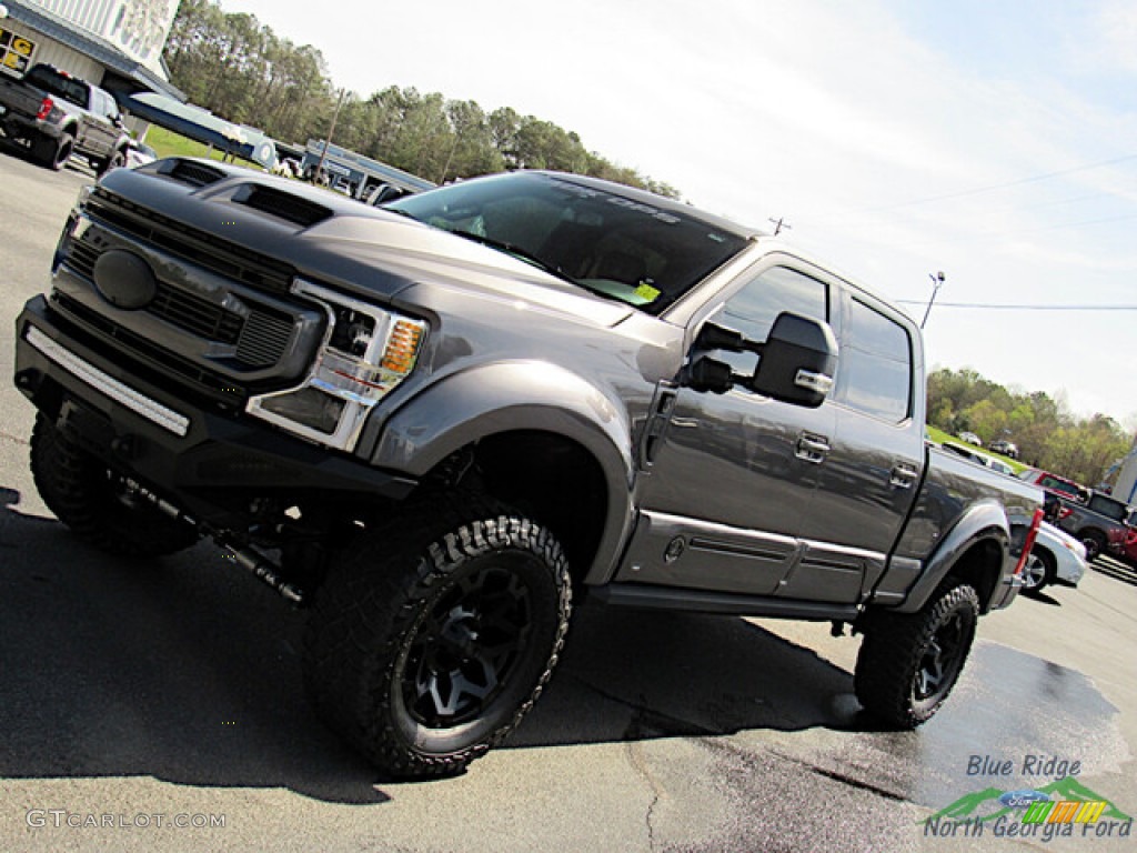 2022 F250 Super Duty Lariat Tuscany Black Ops Crew Cab 4x4 - Carbonized Gray / Black Onyx photo #33