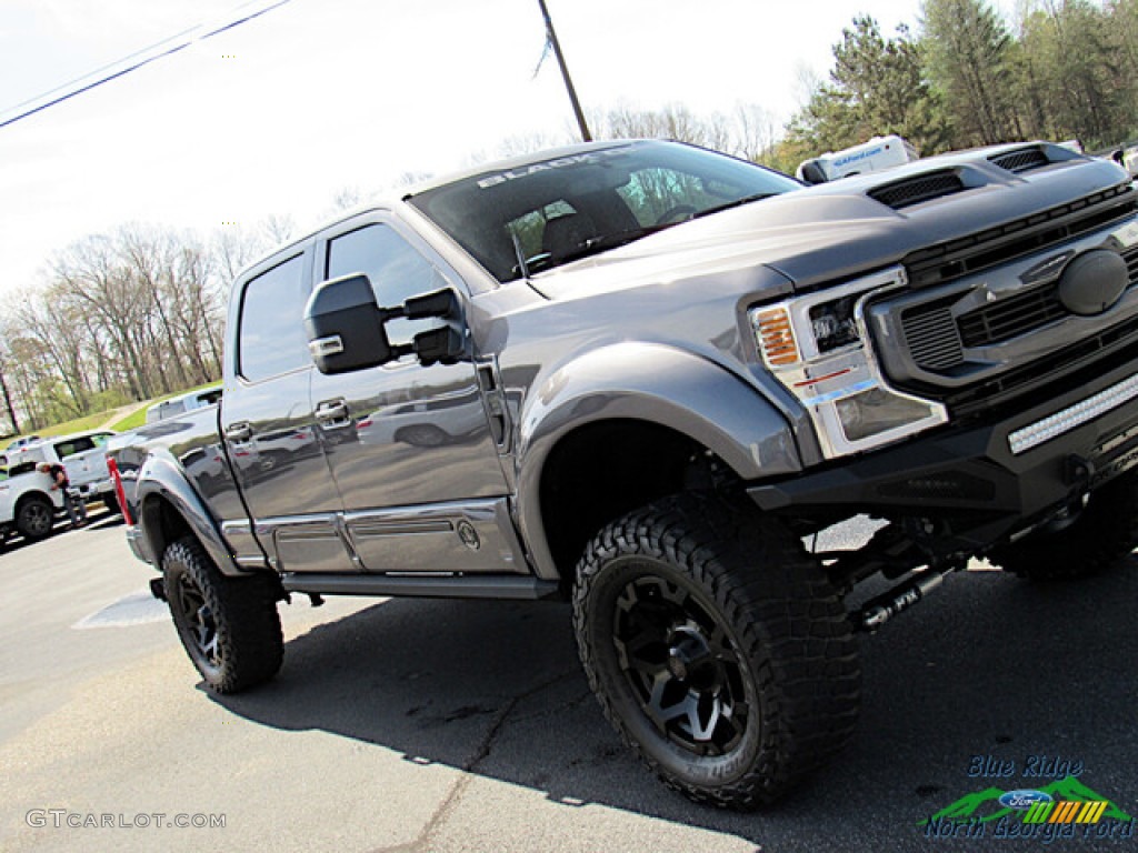 2022 F250 Super Duty Lariat Tuscany Black Ops Crew Cab 4x4 - Carbonized Gray / Black Onyx photo #34