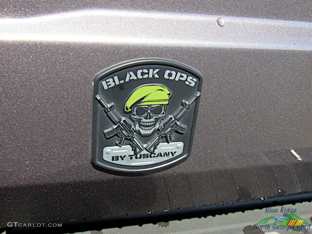 2022 F250 Super Duty Lariat Tuscany Black Ops Crew Cab 4x4 - Carbonized Gray / Black Onyx photo #37