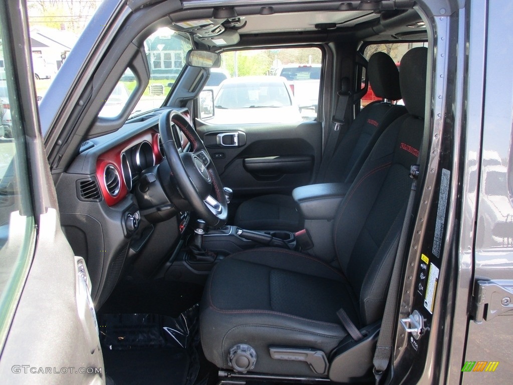 2021 Gladiator Rubicon 4x4 - Granite Crystal Metallic / Black photo #6