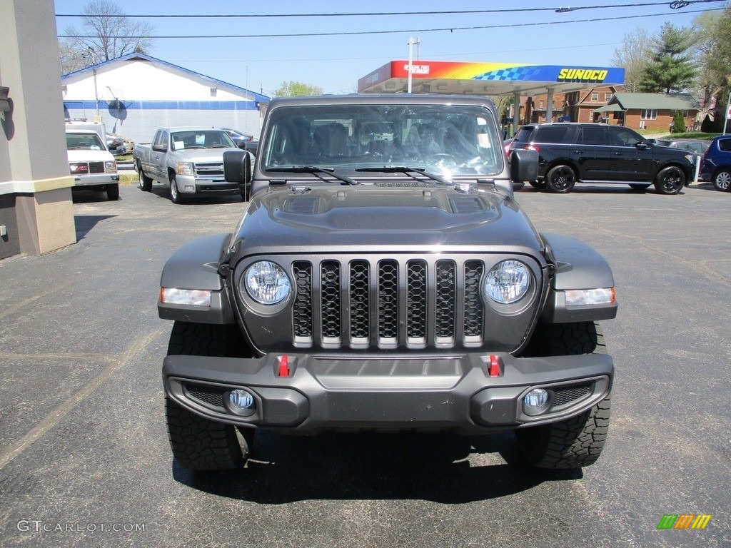 2021 Gladiator Rubicon 4x4 - Granite Crystal Metallic / Black photo #22