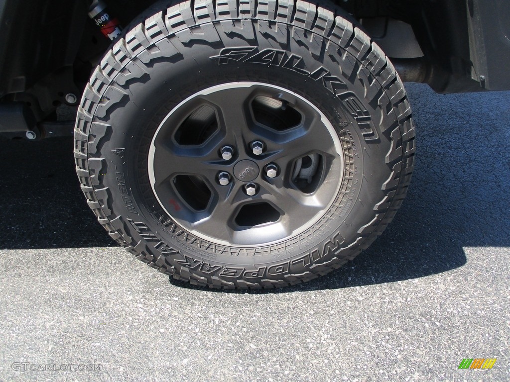 2021 Gladiator Rubicon 4x4 - Granite Crystal Metallic / Black photo #25