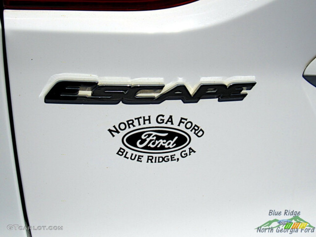 2015 Escape SE - Oxford White / Medium Light Stone photo #29