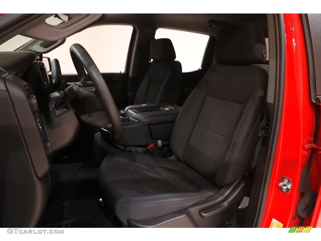 2020 Silverado 1500 Custom Crew Cab 4x4 - Red Hot / Jet Black photo #5