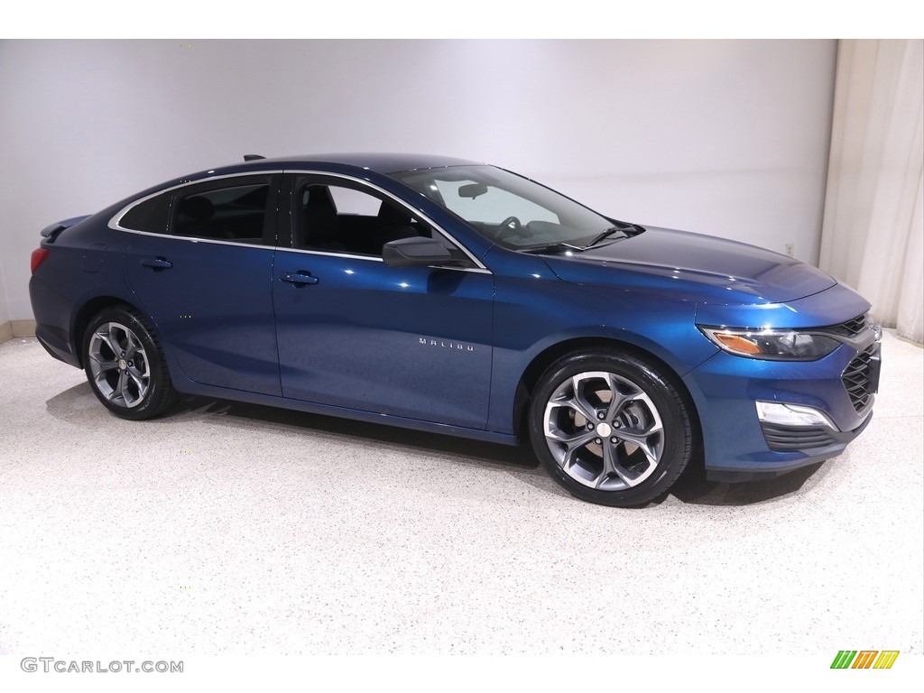 2019 Malibu RS - Pacific Blue Metallic / Jet Black photo #1