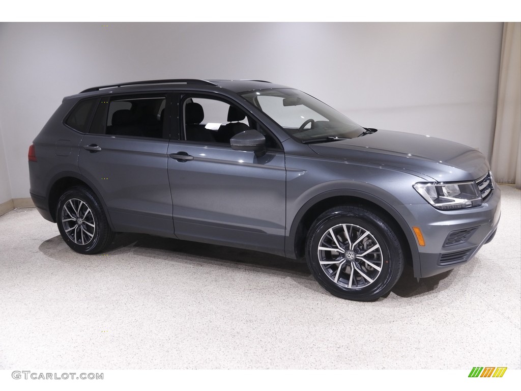 2021 Tiguan S - Platinum Gray Metallic / Titan Black photo #1