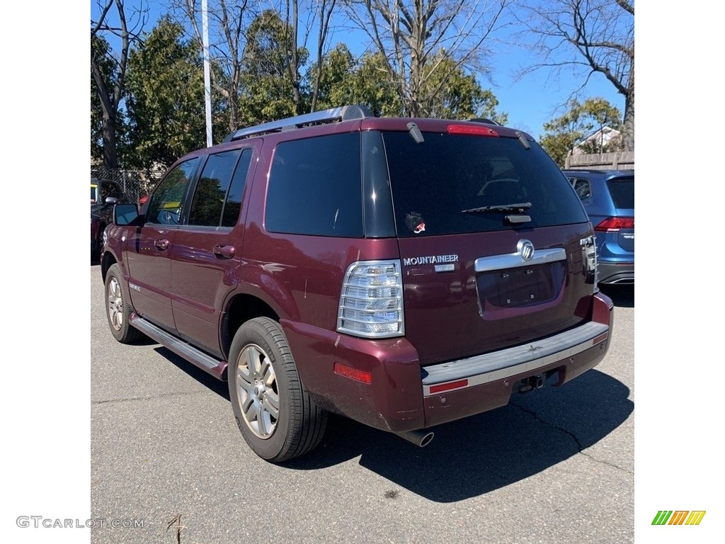 2007 Mountaineer Premier AWD - Dark Cherry Metallic / Charcoal Black photo #3