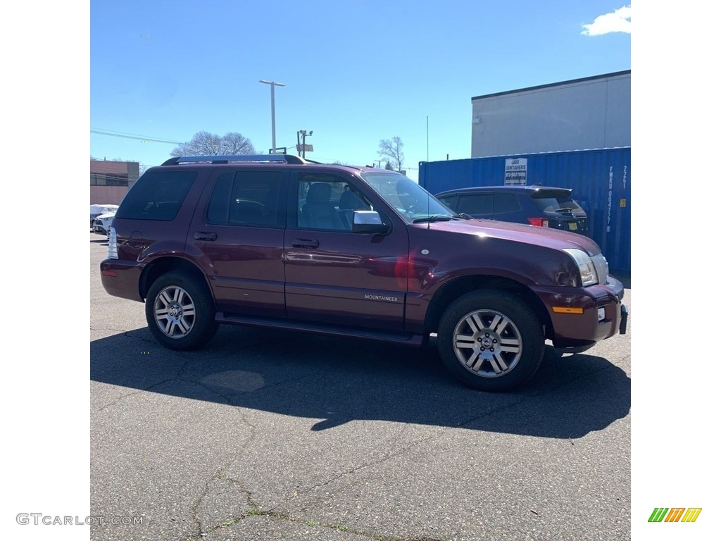 2007 Mountaineer Premier AWD - Dark Cherry Metallic / Charcoal Black photo #6
