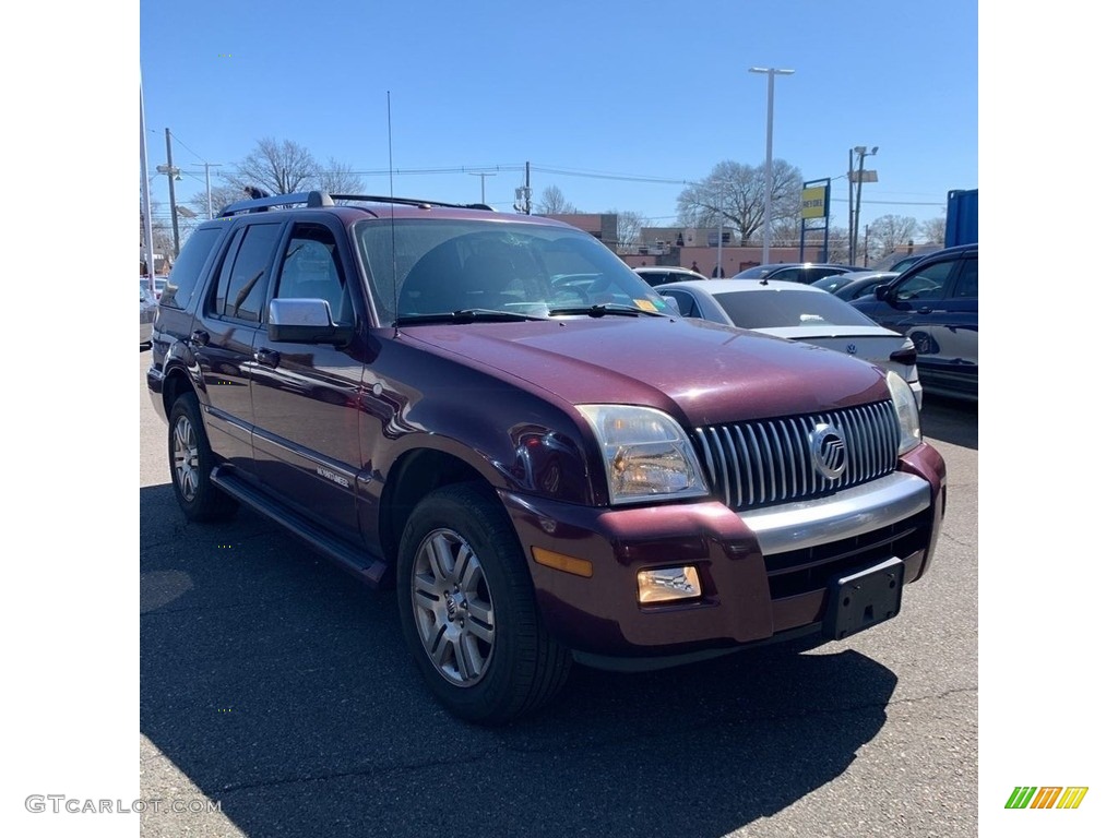 2007 Mountaineer Premier AWD - Dark Cherry Metallic / Charcoal Black photo #7