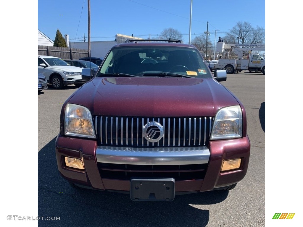 2007 Mountaineer Premier AWD - Dark Cherry Metallic / Charcoal Black photo #8