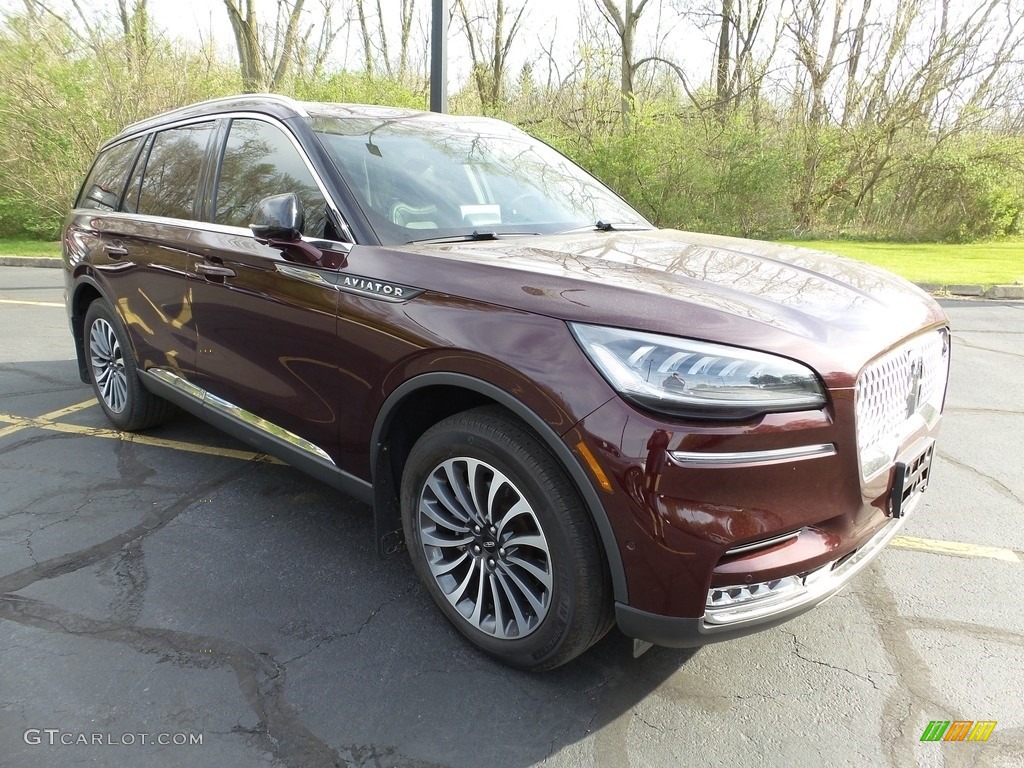 Burgundy Velvet 2020 Lincoln Aviator Reserve AWD Exterior Photo #145959710