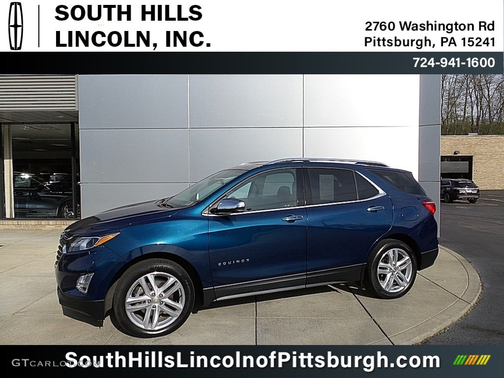 2020 Equinox Premier AWD - Pacific Blue Metallic / Jet Black photo #1