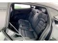2021 Porsche Taycan Black Interior Rear Seat Photo
