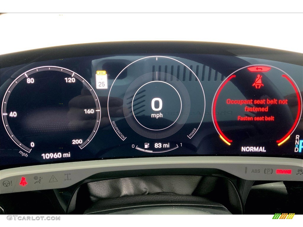 2021 Porsche Taycan Sedan Gauges Photo #145960016